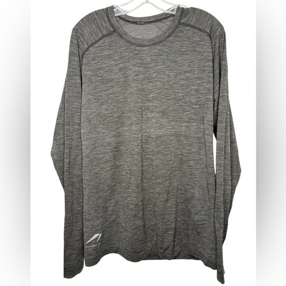 lululemon athletica Other - Lululemon Men’s Metal Vent Tech Long Sleeve Shirt X Newton Boulder CO Gray XL